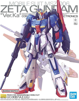 Model do składania Bandai ZETA GUNDAM Ver.Ka MG 1/100 (4573102640154)