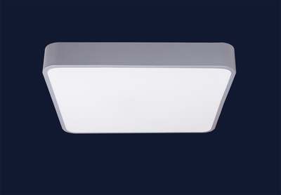 Потолочная LED люстра 58W с пультом Levistella квадратной формы 2700/4000/6000К серая IP20 752L70 GRAY