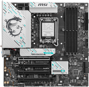 Материнская плата MSI B860M Gaming Plus Wi-Fi (s1851, Intel B860, PCI-Ex16)
