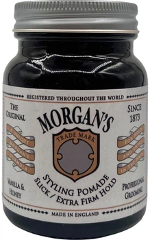 Ванильная и медовая помада для волос Morgan's Vanilla & Honey Pomade Extra Firm Hold со сверхсильной фиксацией 50 г (5012521541585)