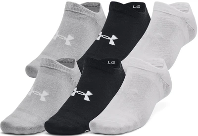 Носки UA Essential No Show 6pk белый, черный, серый унисекс XL (1382611-002)