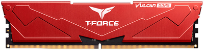 Оперативна пам'ять Team Group DDR5-5200 32768MB PC5-41600 T-Force Vulcan Red (FLRD532G5200HC40C01)