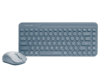 Клавіатура+миша A4Tech FG3200 Air2 (Blue) Wireless