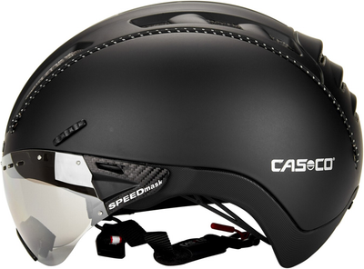 Велосипедний шолом Casco Roadster+ 58-60 см L Black Matt (4031381002655)