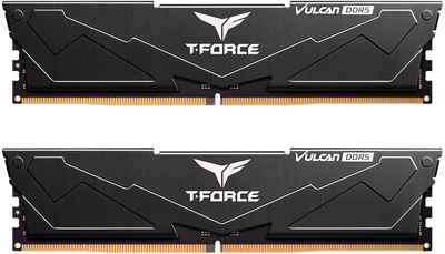 Оперативна пам'ять Team Group DDR5-5600 32768MB PC5-44800 (Kit of 2x16384) T-Force Vulcan Black (FLBD532G5600HC32DC01)