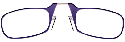 Очки для чтения Thinoptics +1.50 Фиолетовые + Чехол универсальный Прозрачный (1.5PUWUP)