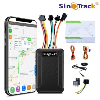 Авто GPS-трекер SinoTrack ST-906 з блокуванням двигуна + реле + мікрофон + кнопка SOS