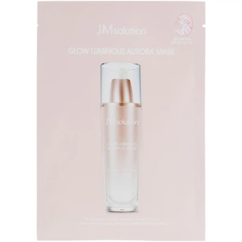 Тканевая маска с жемчугом и розой Jm Solution Glow Luminous Aurora Mask 30 мл (8809505541627)