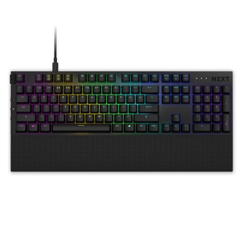 NZXT Full Size Gateron Red Switches UK EN Layout Black (KB-1FSUK-BR)