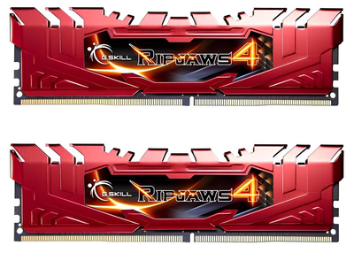 Оперативна пам'ять G.Skill DDR4-2400 16384MB PC4-19200 (Kit of 2x8192) Ripjaws 4 (F4-2400C15D-16GRR)