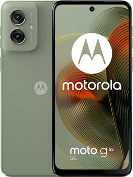 Мобільний телефон Motorola Moto G55 8/256GB Smoky Green (PB5U0004SE)