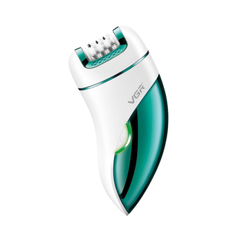 Эпилятор 3 в 1 VGR V-731 3 насадки/600mAh/Green (10531)