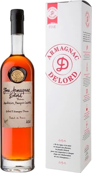 Арманіяк Delord Fine Armagnac gift box 0.7 л 40% (3324113001028/1226)