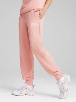 Спортивні штани жіночі Puma Class Comfort Sweatpants Tr Cl 68503718 S Pink Fruit (4067983682384)