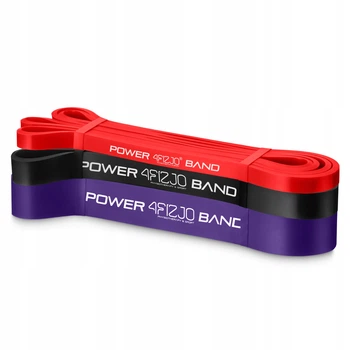 Эспандер-петля 4FIZJO Power Band 6-26 кг резина для фитнеса и спорта, набор 3 шт Mix (P-5907222931554)