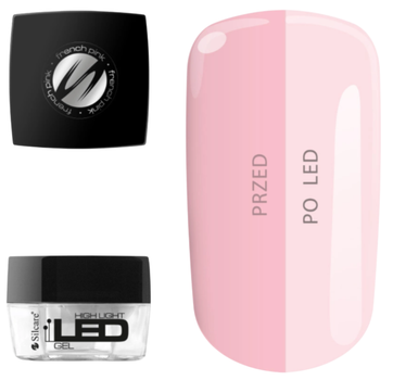 Żel do paznokci Silcare French Pink średniogęsty 15 g (5902560556094)