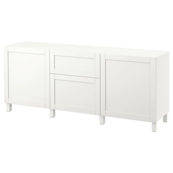 Комбінація з дверима BESTA IKEA 091.956.25 білий