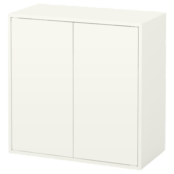 Шкафчик з 2 дверцятами i 1 полицею EKET 70x35x70 см IKEA 203.339.51 білий