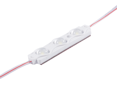 Світлодіодний модуль 2835-3smd 12V IP65 0,72ватт з лінзою білий LEDUA
