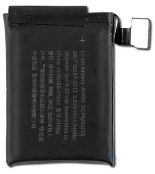 Акумулятор Apple Watch 3 42 mm версія Cellular (LTE) A1850 352 mAh Original PRC G+OCA PRo