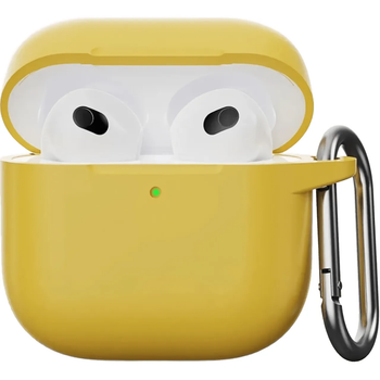 Чехол для наушников Silicone Case for AirPods 4, Yellow