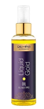 Профессиональное масло DeMira для интенсивного питания волос без отягощения Professional Liquid Gold Hair Oil 100 мл