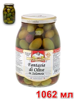 Асорті оливок Bella Contadina Fantasia di Olive 1062мл.