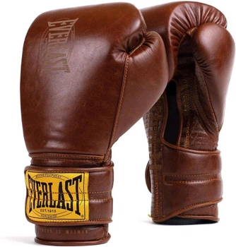 Боксерські рукавиці Everlast 1910 CLASSIC TRAINING GLOVE коричневий 16 унцій (P00002503)