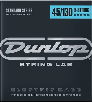 Струны для бас-гитар Dunlop DBS45130 Stainless Steel (R115303)