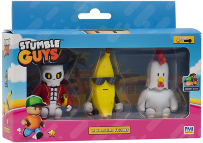 Набір міні-фігурок Kids World Stumble Guys VER.B 3 штуки (7290117589359)