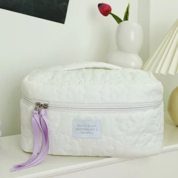 Дорожная Косметичка ANbeauty Puff Big 28х17х15 см Белая (AN0103153)