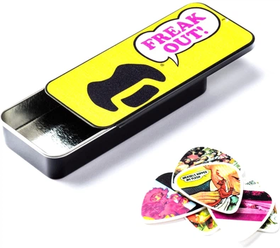 Набор медиаторов Dunlop ZAPPT01M Frank Zappa Yellow Pick Tin 6 шт (R121909)