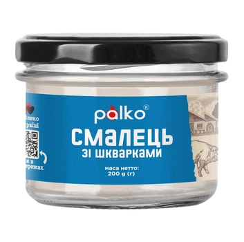 Смалець Palko зі шкварками 200г