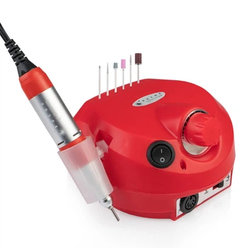 Фрезер для маникюра и педикюра Bucos Nail Drill ZS-601 PRO (красный) 45 Вт