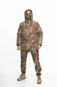 Комплект Intruder зимняя парка и штаны Flash + бафф пиксель M (369124787/1)