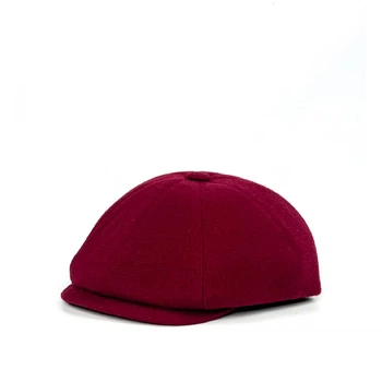 Кепка восьмиклинка женская LuckyLOOK Элла One Size Бордовый 651-005