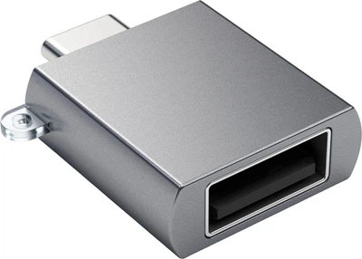 Адаптер Satechi Aluminum Type-C to USB-A 3.0 Adapter Space Gray (ST-TCUAM)