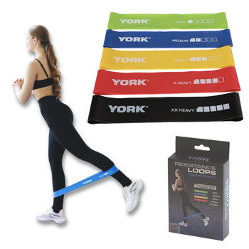 Набір резинок для фітнесу York Fitness (5 шт)
