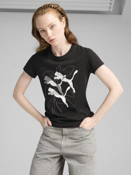 Футболка бавовняна жіноча Graphics Branded Leaf Tee