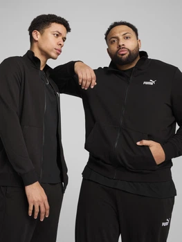 Толстовка на молнии мужская Puma Ess No. 1 Logo Track Jacket Tr 68258401 S Черная (4067983632013)