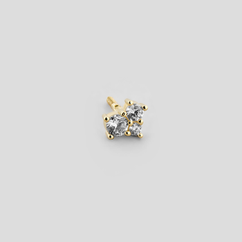Золота сережка Minimal с570-ж-одна