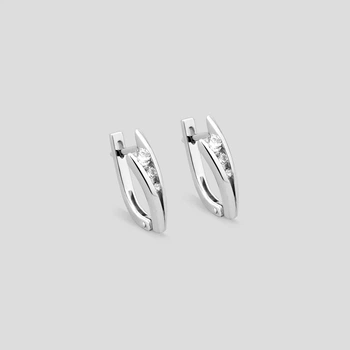 Золотые серьги Minimal ЗЛ-011б