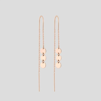 Золотые серьги Minimal с582-ч