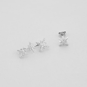 Серебряные серьги Minimal 520859б
