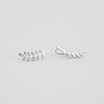 Срібні сережки Minimal 521005
