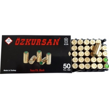 Холості набої Ozkursan 9 mm (пістолетні) 50 шт