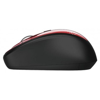 Безшумна бездротова миша TRUST Yvi Wireless Mouse -red brush (TR24440)