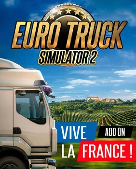 Доповнення Euro Truck Simulator 2 - Vive la France! для ПК (Ключ активації Steam)