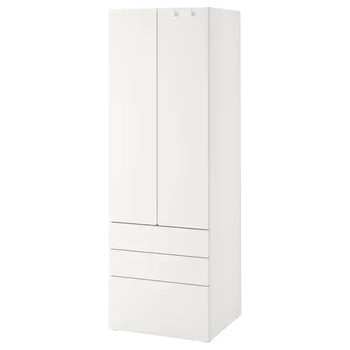 Шкаф для одежды SMASTAD/PLATSA IKEA 894.283.10