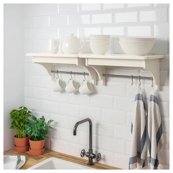Полка TORNVIKEN 50 см IKEA 803.935.17 белый